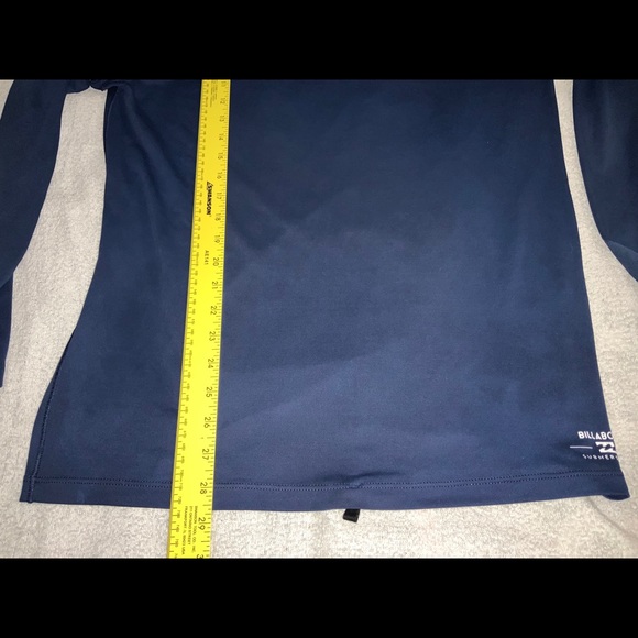BILLABONG Long Sleeve Rash Guard Used Mesh Loose L - Picture 2 of 6